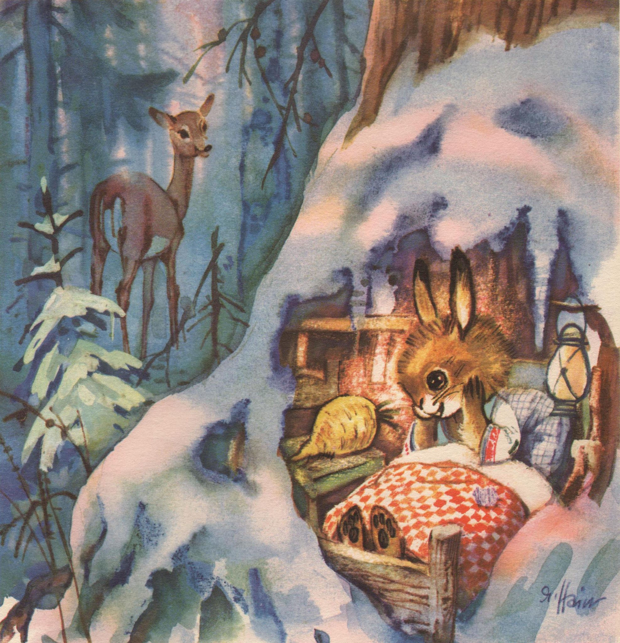 Das Häschen und die Rübe – Bruderwolf